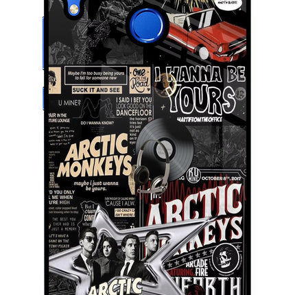 Arctic Monkeys Honor 8X Glass Case Back Cover by Casekaro