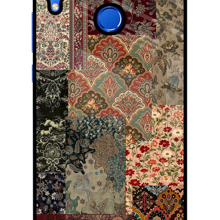 Desi Print Honor 8X Glass Case Back Cover by Casekaro