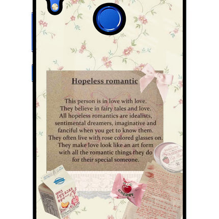 Hopeless Romantic Honor 8X Glass Case Back Cover by Casekaro