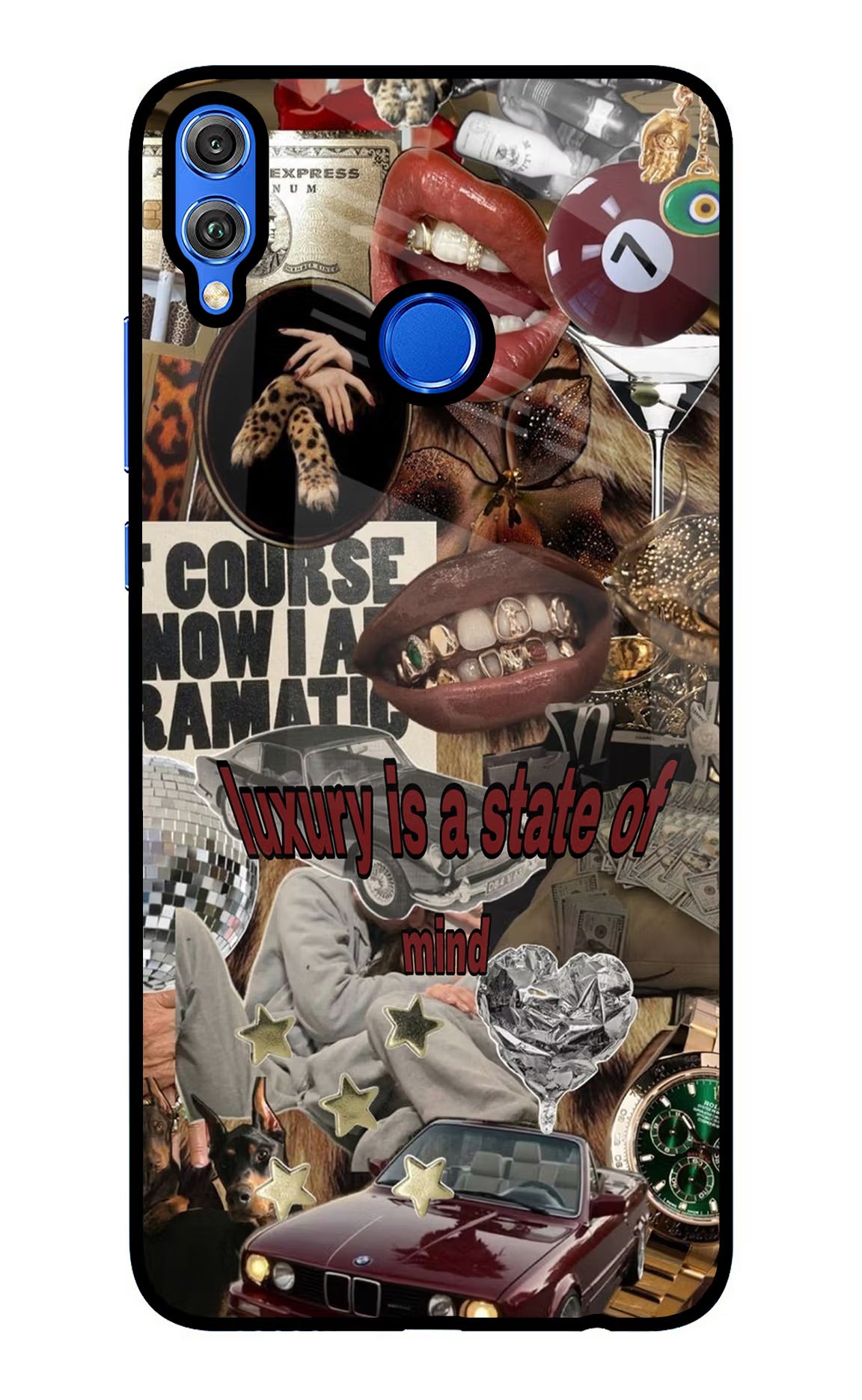 Luxury Honor 8X Glass Case Back Cover by Casekaro