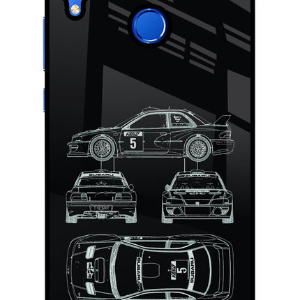 WRC'99 Honor 8X Glass Case