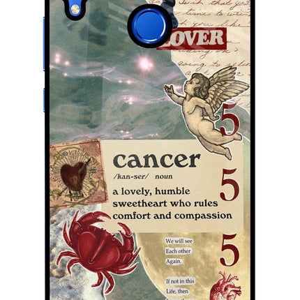 Cancer Zodiac Honor 8X Glass Case