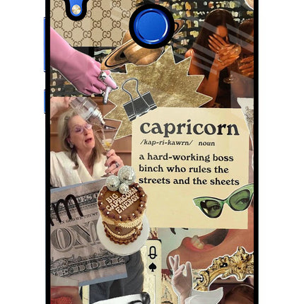 Capricorn Zodiac Honor 8X Glass Case
