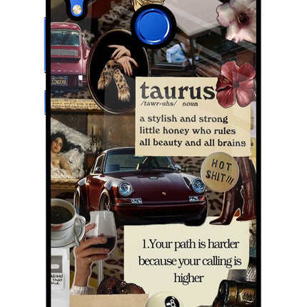 Taurus Zodiac Honor 8X Glass Case