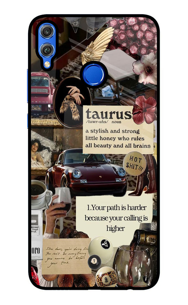Taurus Zodiac Honor 8X Glass Case