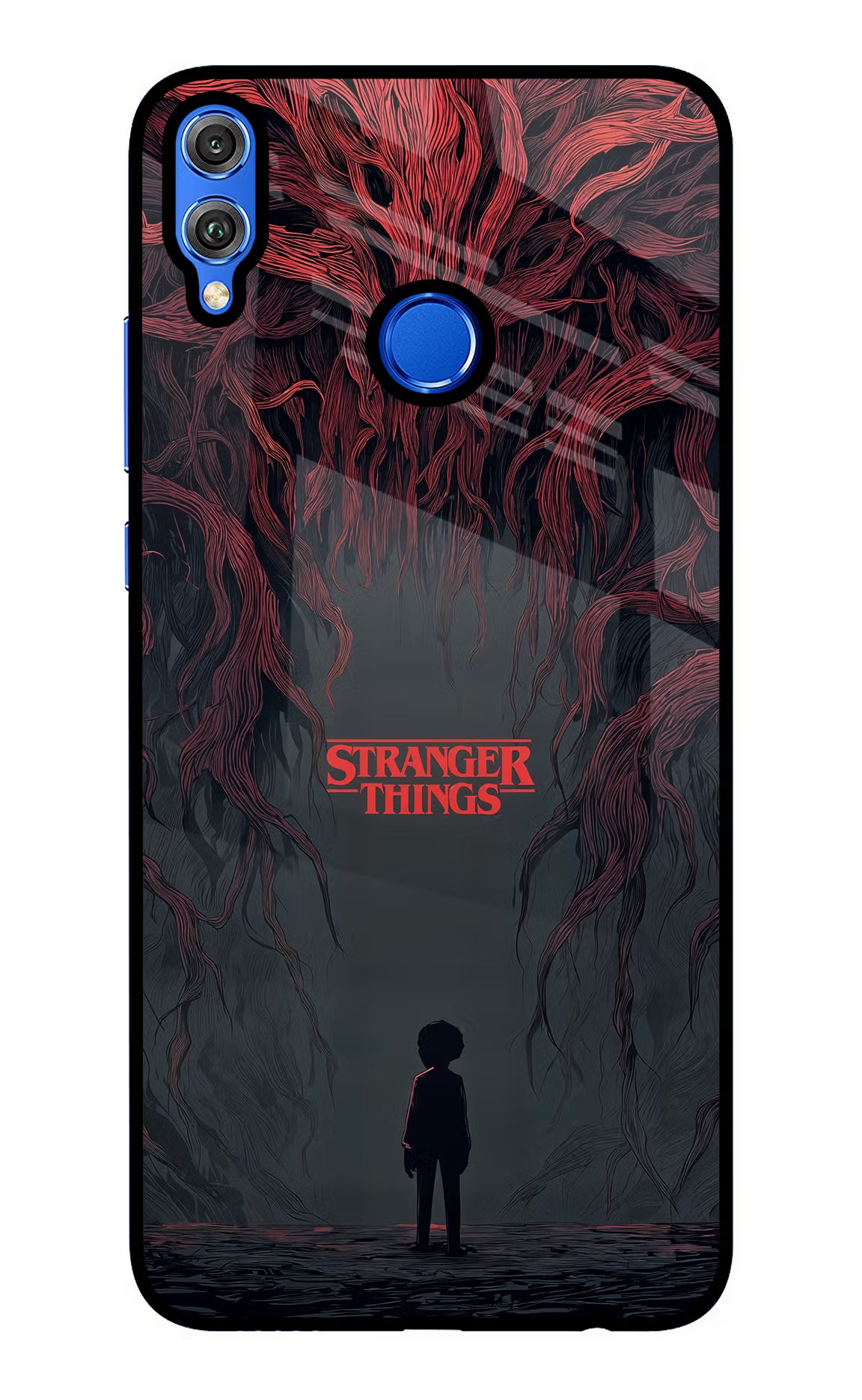 Ordinary Things Dark Side Honor 8X Glass Case Back Cover by Casekaro