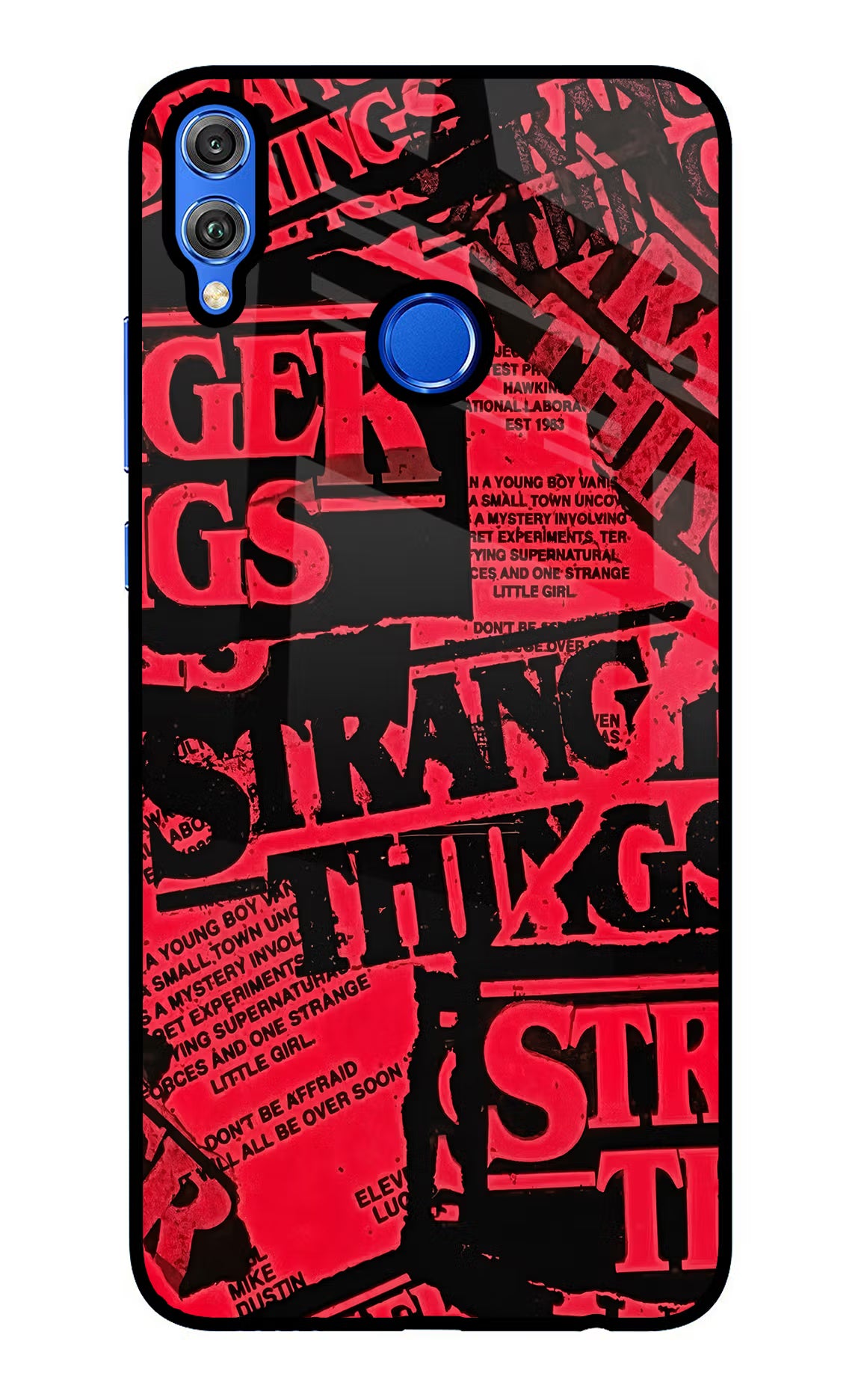 Ordinary Things Honor 8X Glass Case Back Cover by Casekaro