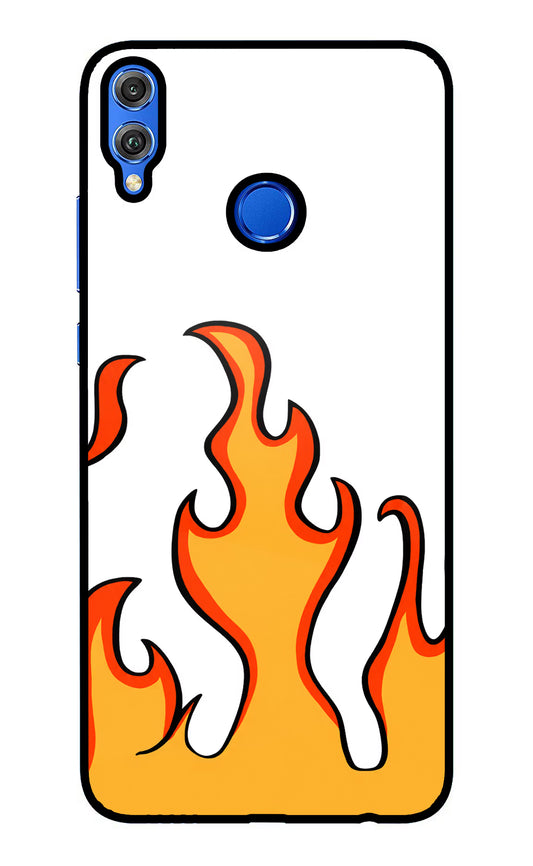 Fired Up – White Honor 8X Glass Case