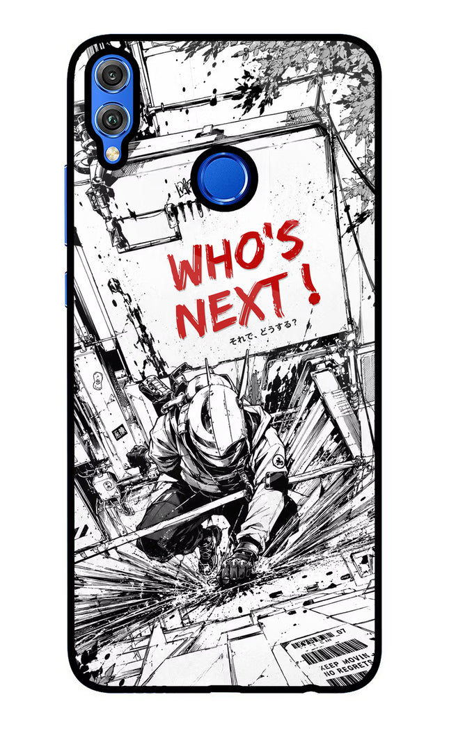 Who's Next Honor 8X Glass Case