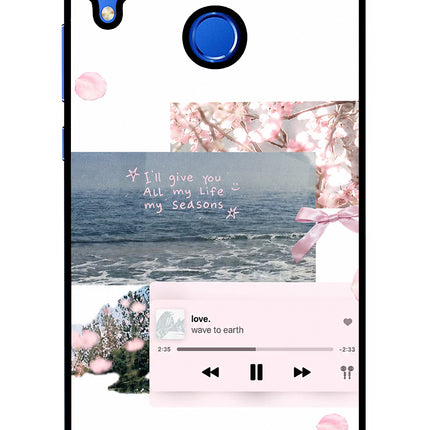 Wave to earth Honor 8X Glass Case