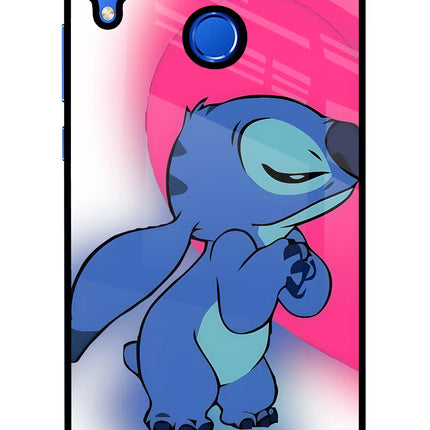 Stitch Hug Honor 8X Glass Case