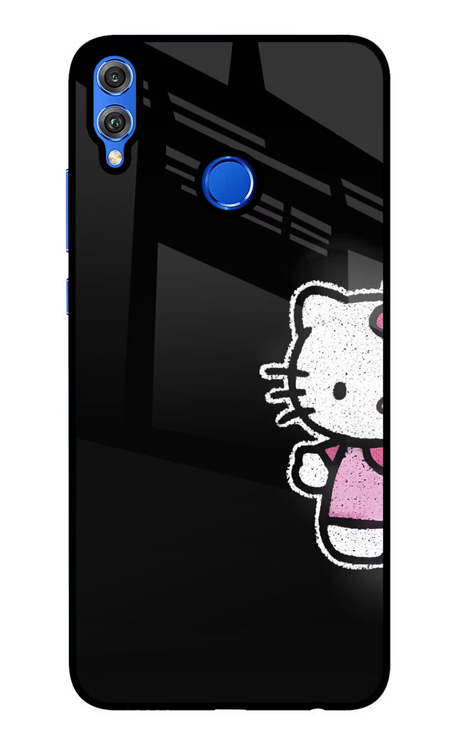 Kitty Charm Honor 8X Glass Case
