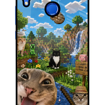 Minecraft Cat Chaos Honor 8X Glass Case