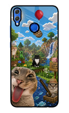 Minecraft Cat Chaos Honor 8X Glass Case