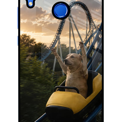 Rollercoaster Dog Honor 8X Glass Case