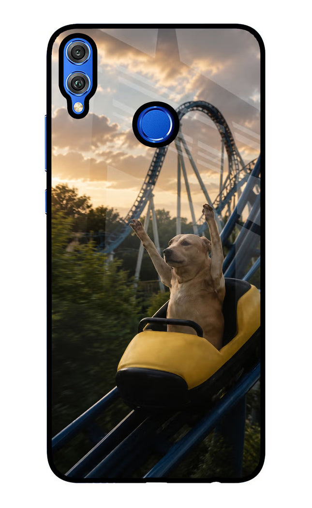 Rollercoaster Dog Honor 8X Glass Case