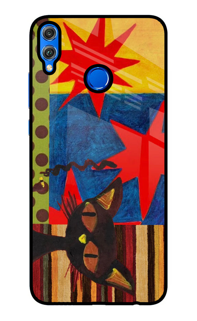 Pop Cat Honor 8X Glass Case