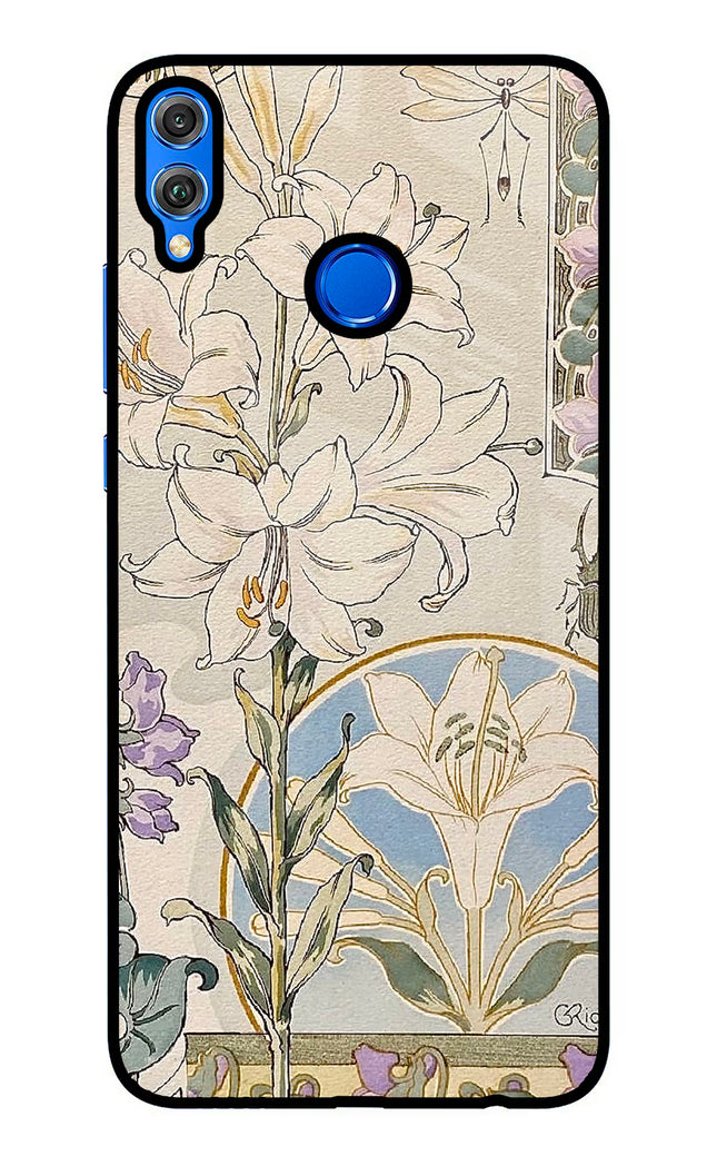 White Lily Honor 8X Glass Case
