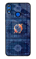 Koi Blue Honor 8X Glass Case