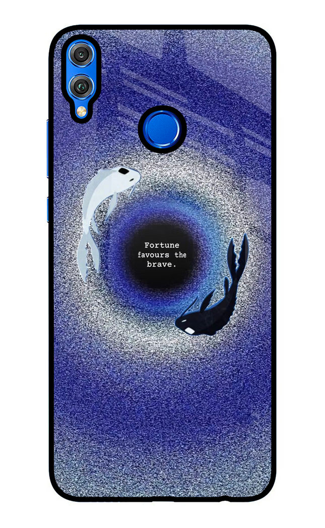 Dark Koi Honor 8X Glass Case