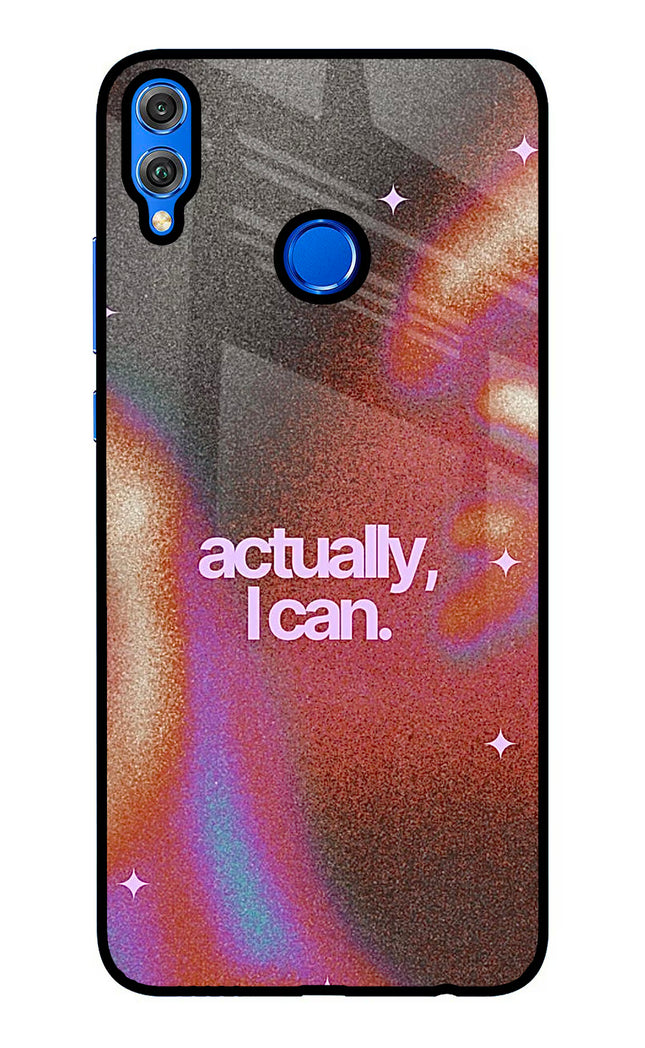 Pink Aura Honor 8X Glass Case
