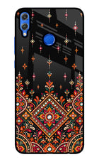 Noir Mehfil Honor 8X Glass Case