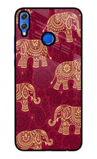 Maroon Elephant Honor 8X Glass Case