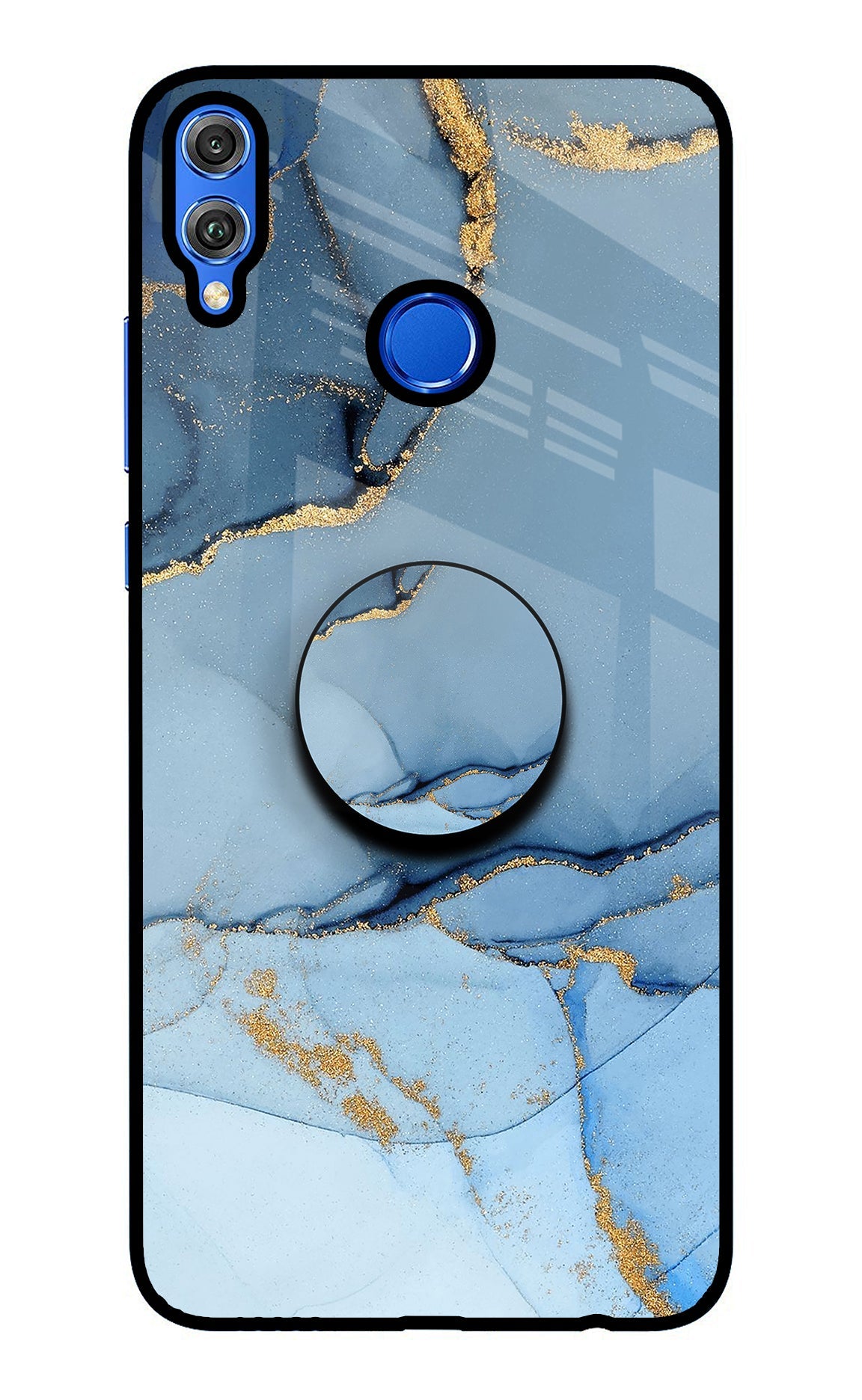 Blue Marble Honor 8X Glass Case