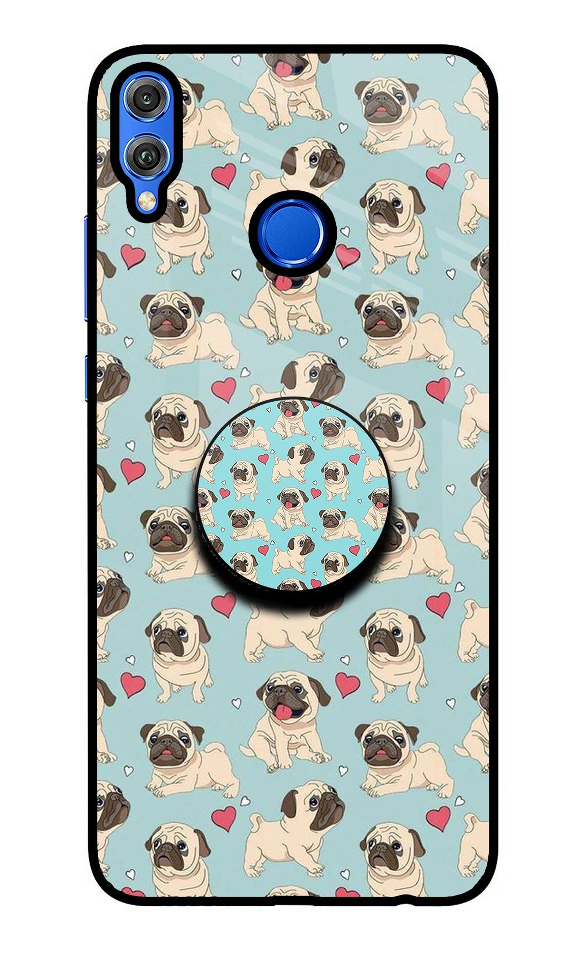 Pug Dog Honor 8X Pop Case