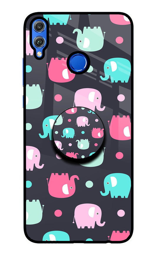 Baby Elephants Honor 8X Glass Case