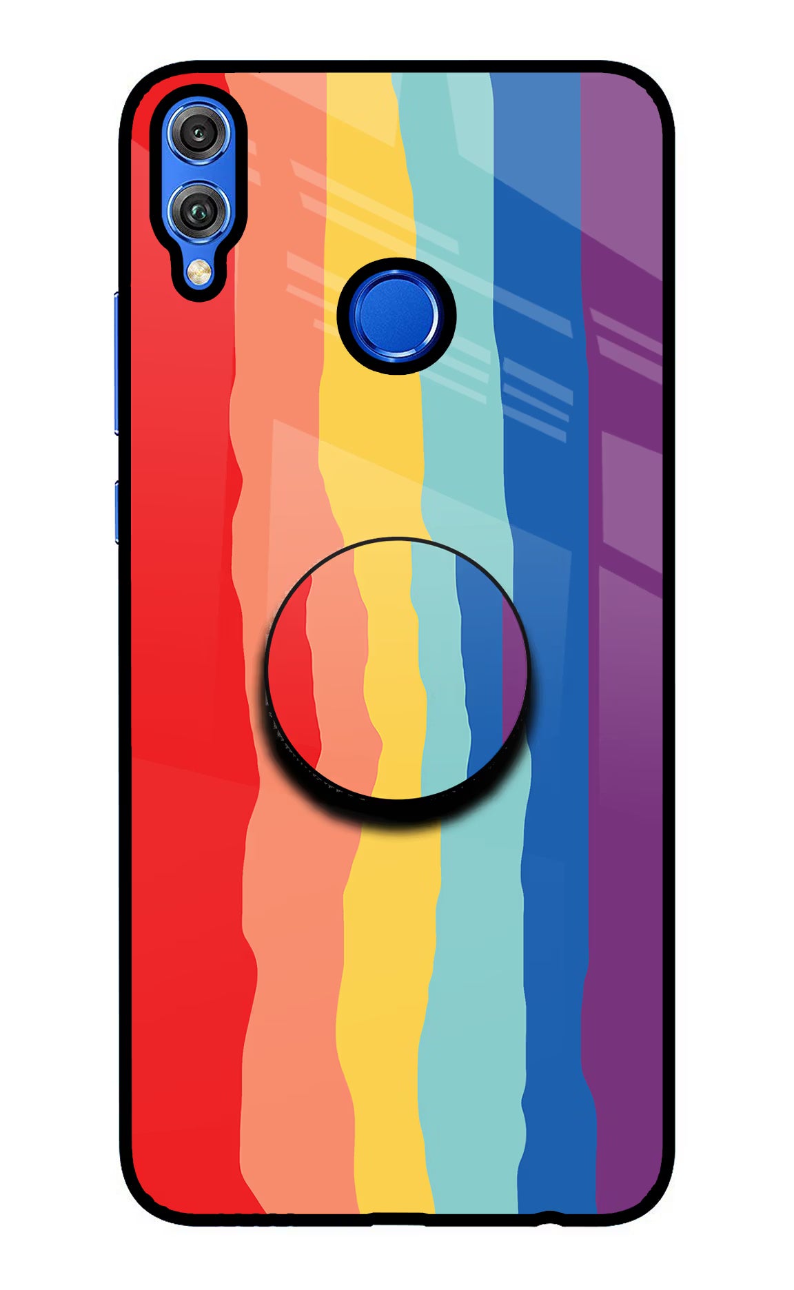 Rainbow Honor 8X Pop Case by Casekaro