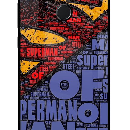 Superman Honor 9N Glass Case Back Cover by Casekaro