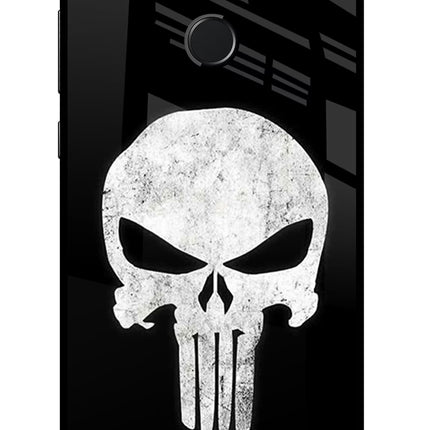 Punisher Skull Honor 9N Glass Case Back Cover by Casekaro