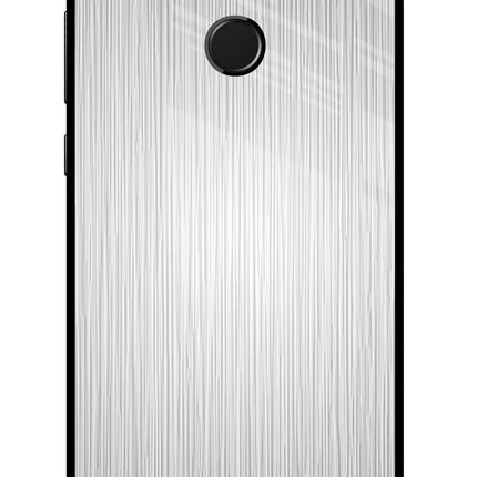 Wooden Grey Texture Honor 9N Glass Case Back Cover by Casekaro