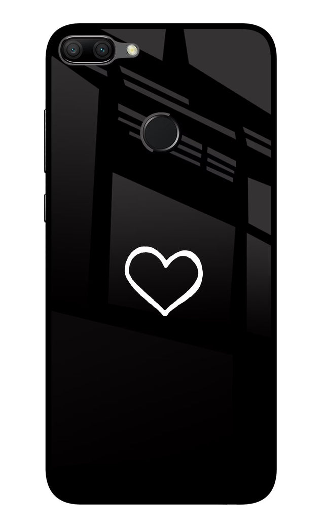 Heart Honor 9N Glass Case Back Cover by Casekaro