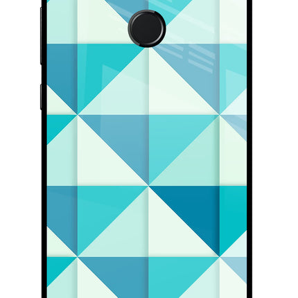 Abstract Honor 9N Glass Case Back Cover by Casekaro