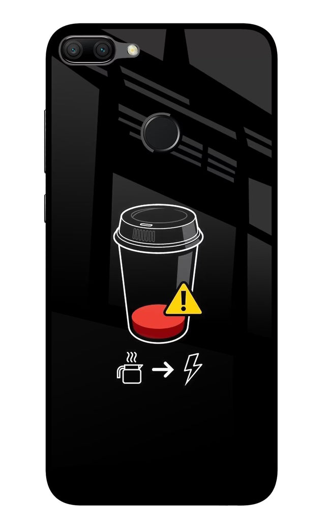 Coffee Honor 9N Glass Case Back Cover by Casekaro