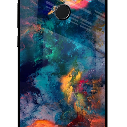 Artwork Paint Honor 9N Glass Case Back Cover by Casekaro