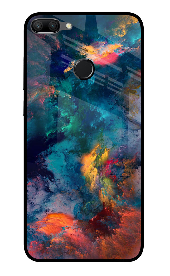 Artwork Paint Honor 9N Glass Case Back Cover by Casekaro