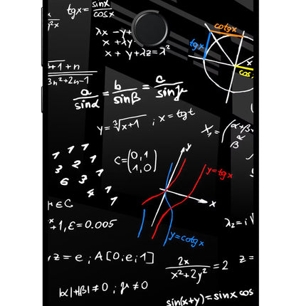 Mathematics Formula Honor 9N Glass Case Back Cover by Casekaro