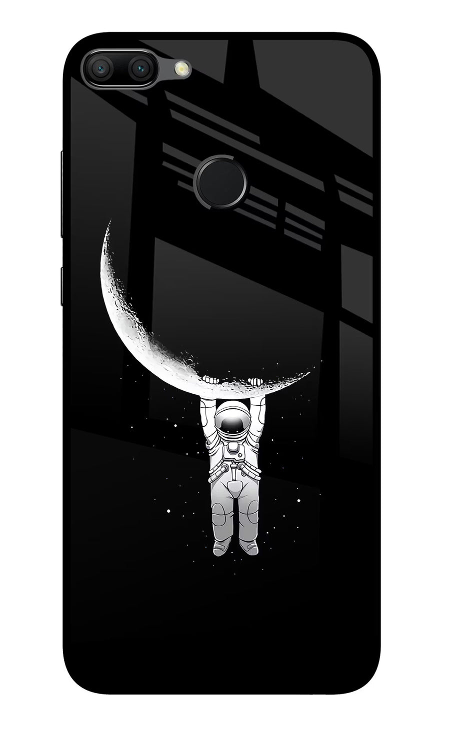 Moon Space Honor 9N Back Cover, Glass case