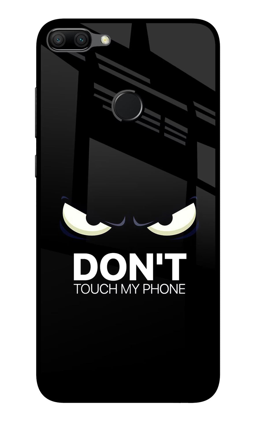 Don'T Touch My Phone Honor 9N Back Cover, Glass case