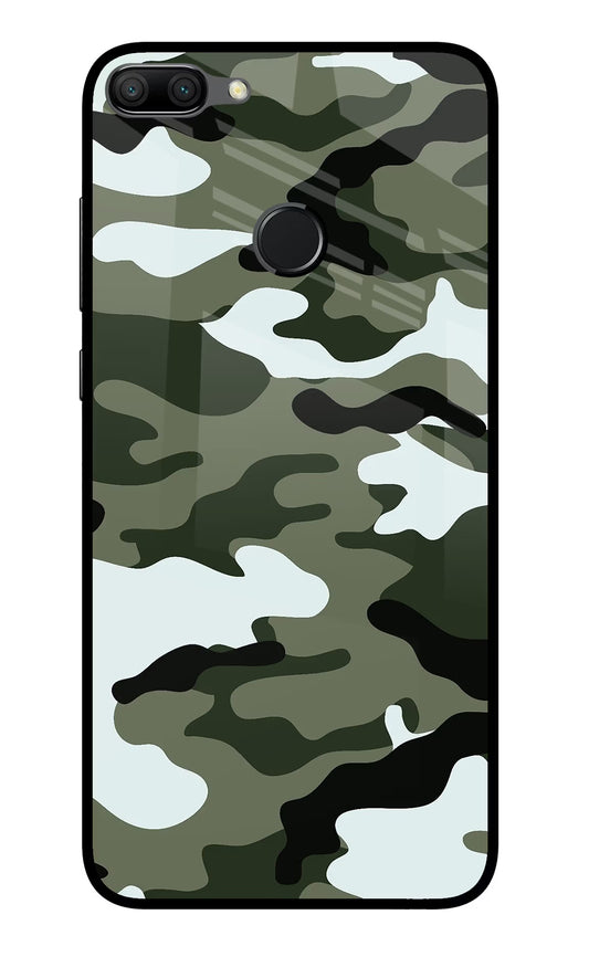 Camouflage Honor 9N Glass Case