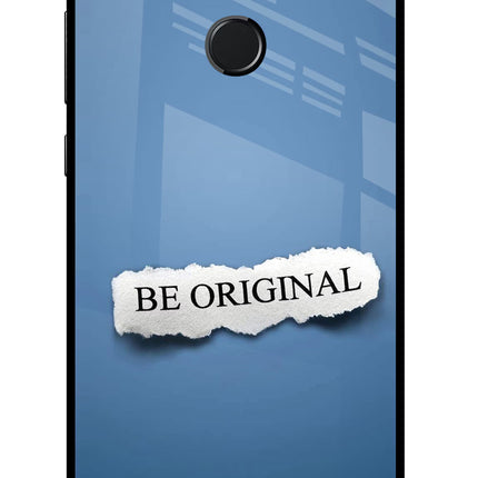 Be Original Honor 9N Glass Case Back Cover by Casekaro