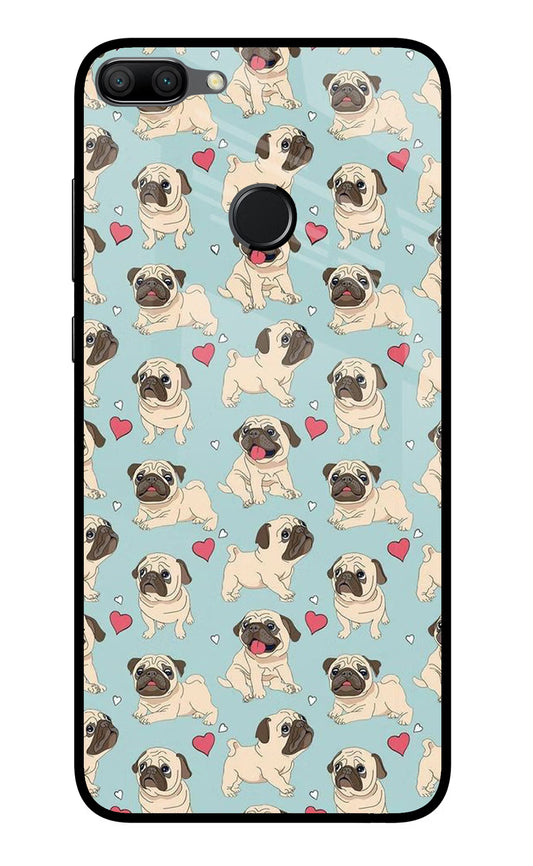 Pug Dog Honor 9N Glass Case