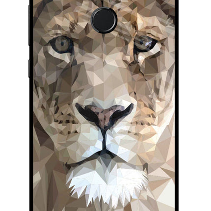 Lion Art Honor 9N Glass Case Back Cover by Casekaro