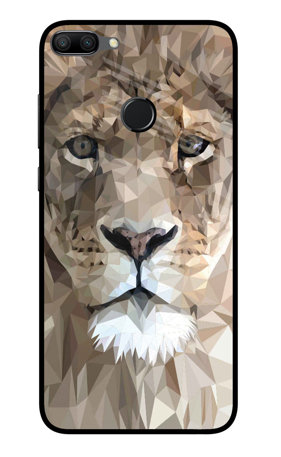 Lion Art Honor 9N Back Cover, Glass case