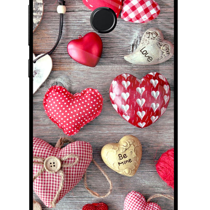 Love Wallpaper Honor 9N Glass Case Back Cover by Casekaro