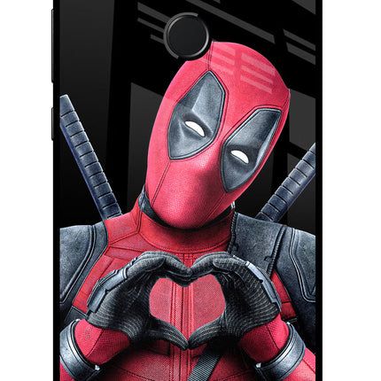 Deadpool Honor 9N Glass Case Back Cover by Casekaro
