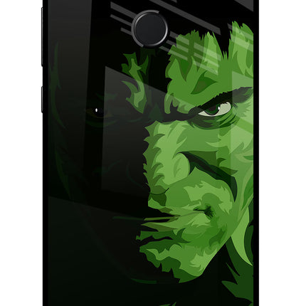 HULK Honor 9N Glass Case Back Cover by Casekaro